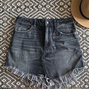 Free people denim skirt